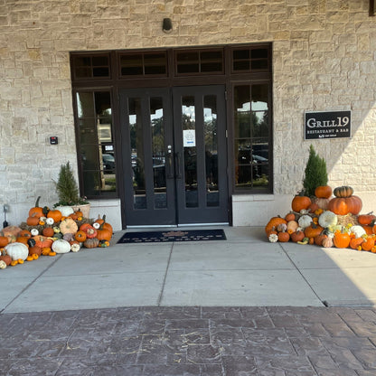 Autumn Charm Porch Pumpkin Set (DFW & Tulsa Delivery)