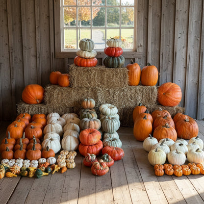 Porch Pumpkins Harvest Glow Package Decoration